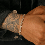 6mm Moissanite Infinity Bracelet CRNCY