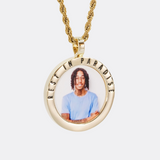 Rest In Paradise Photo Pendant