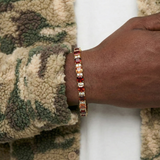 Amber Row Moissanite Bracelet