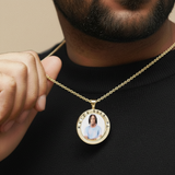 Customizable Message Photo Pendant