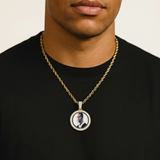 Double Sided Photo Pendant