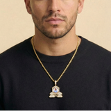 Heavens Gates Photo Pendant