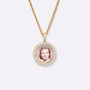 Mini Iced Photo Pendant