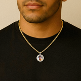 Mini Iced Photo Pendant