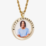 Customizable Message Photo Pendant
