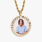 Customizable Message Photo Pendant