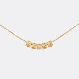 Custom Mini Block Name Pendant CRNCY