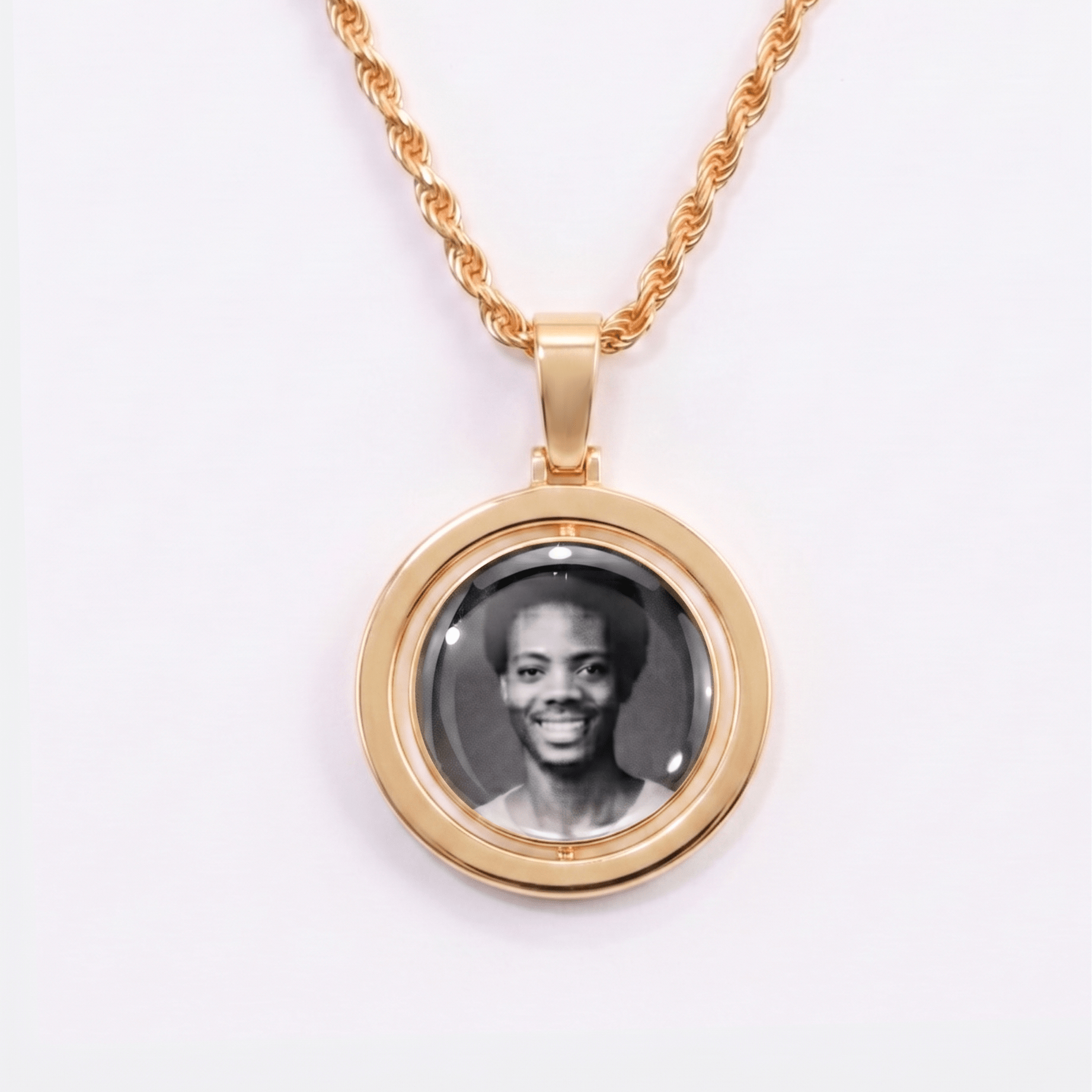 Double Sided Photo Pendant CRNCY