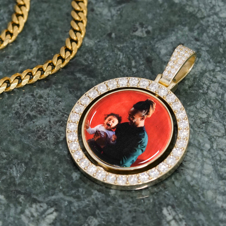 Double Sided Photo Pendant CRNCY