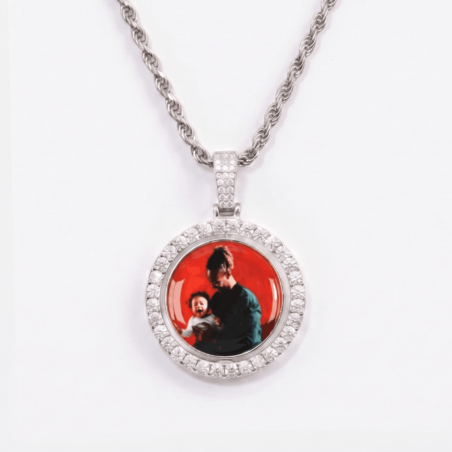 Double Sided Photo Pendant CRNCY