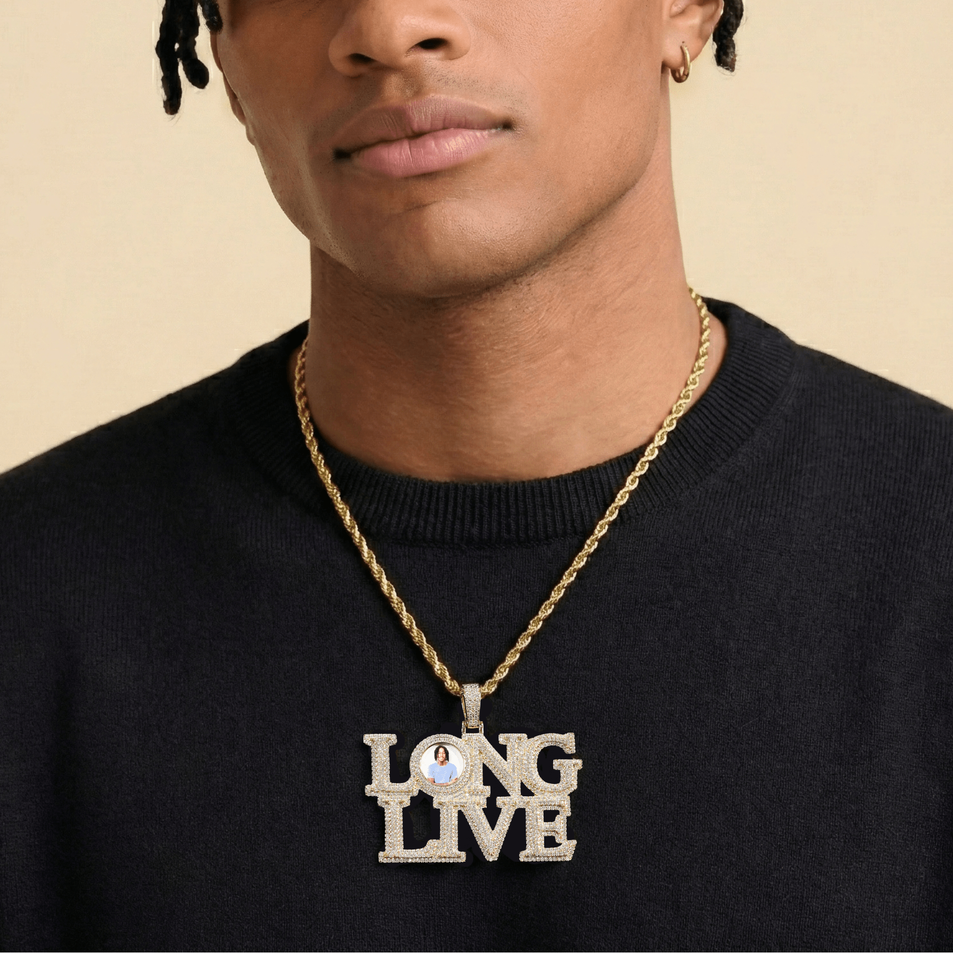 LONG LIVE Photo Pendant CRNCY