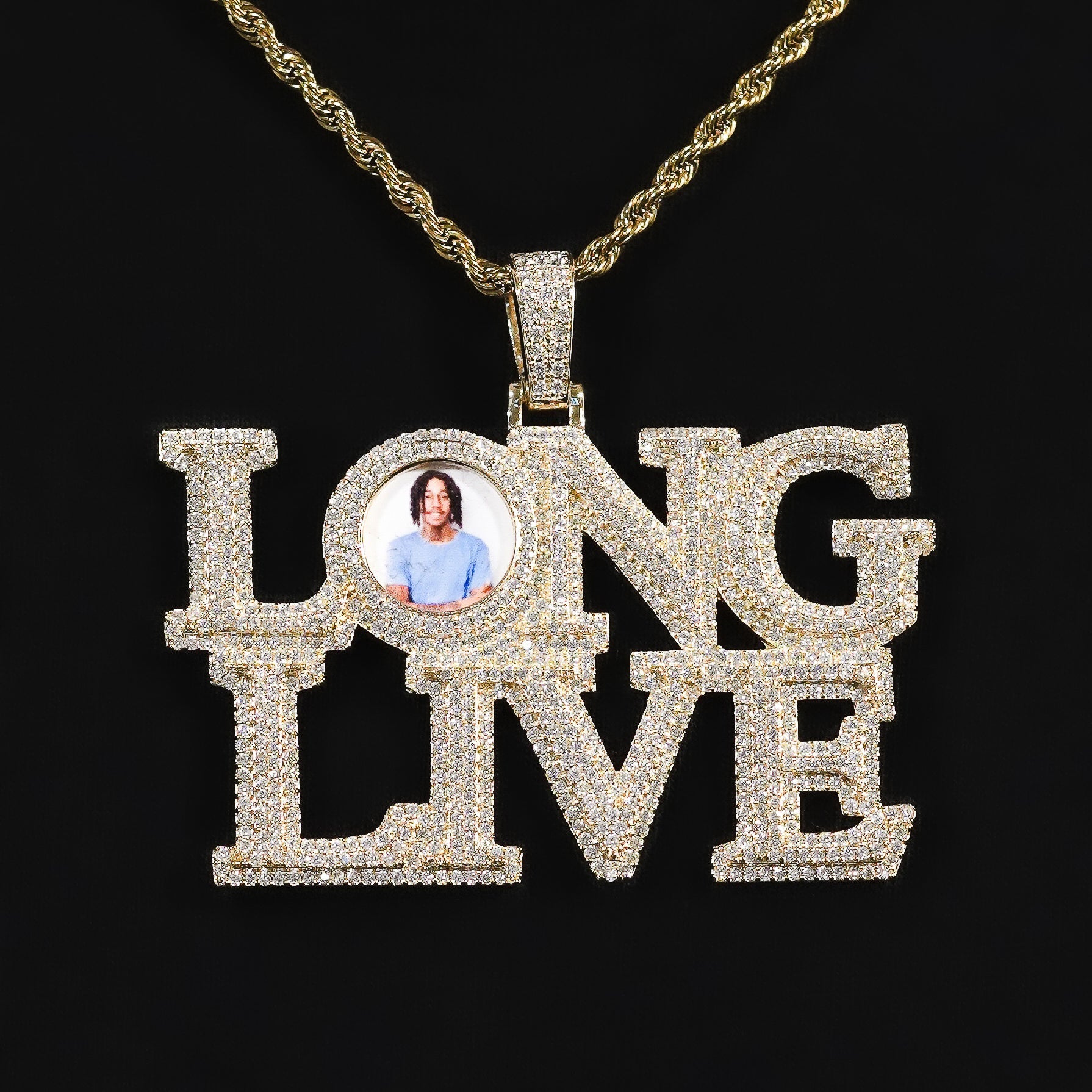 LONG LIVE Photo Pendant CRNCY