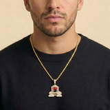 Heavens Gates Photo Pendant