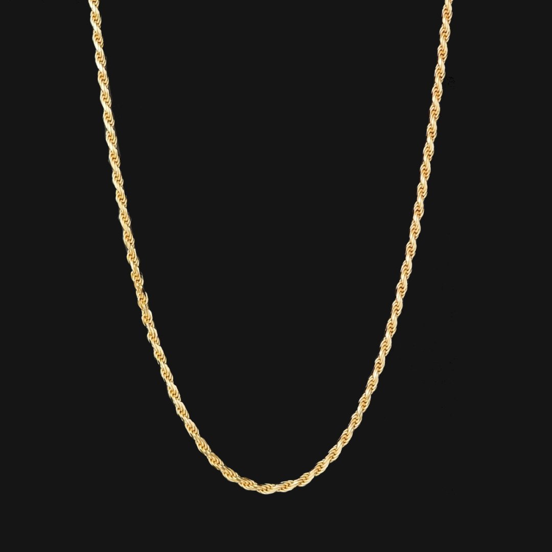 2.5MM Rope Chain (925 Italy, Diamond - cut) CRNCY