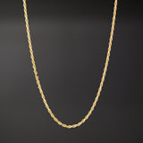 2.5MM Rope Chain (Italian Vermeil) CRNCY