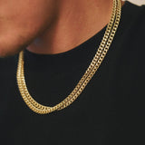 5MM Cuban Chain (Italian Vermeil) CRNCY