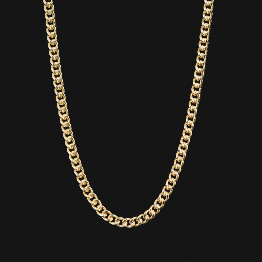 5MM Cuban Chain (Italian Vermeil) CRNCY