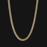 5MM Cuban Chain (Italian Vermeil) CRNCY