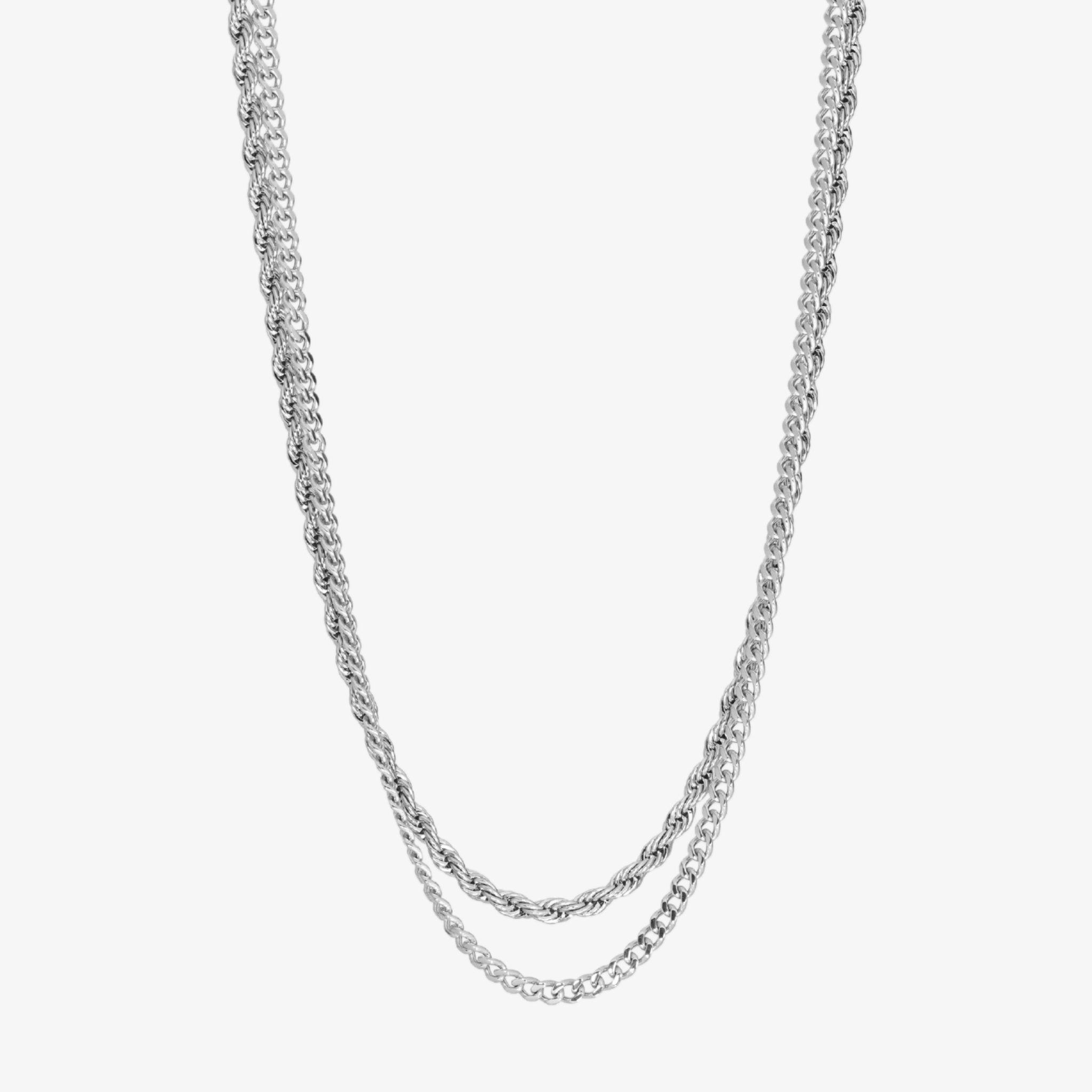 Cuban + Rope Set 3mm CRNCY