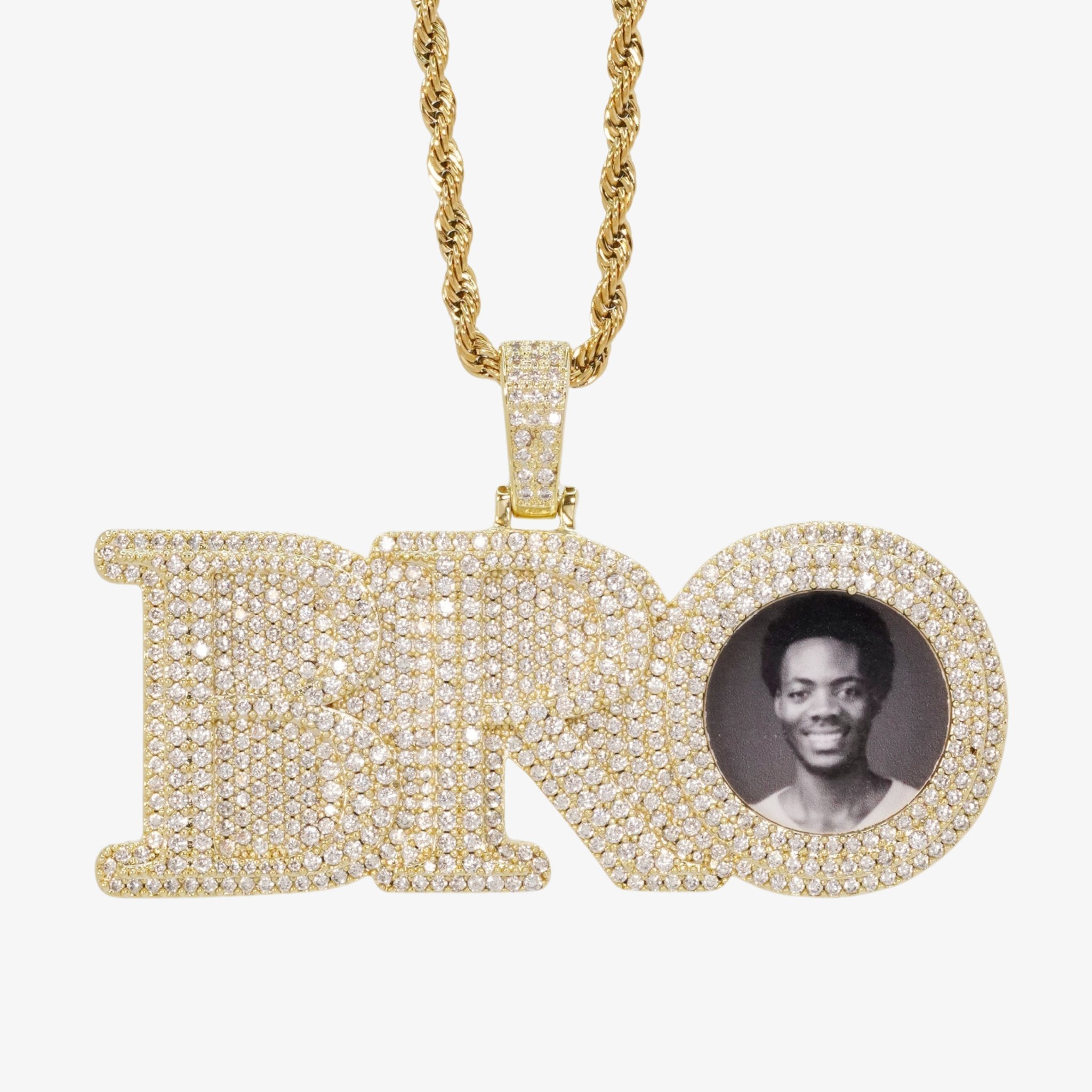 Large BRO Photo Pendant CRNCY