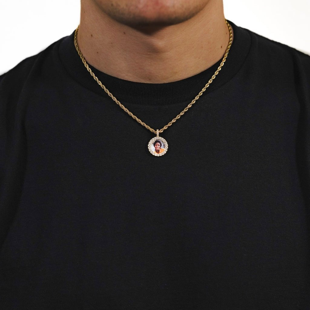 Mini Iced Photo Pendant CRNCY