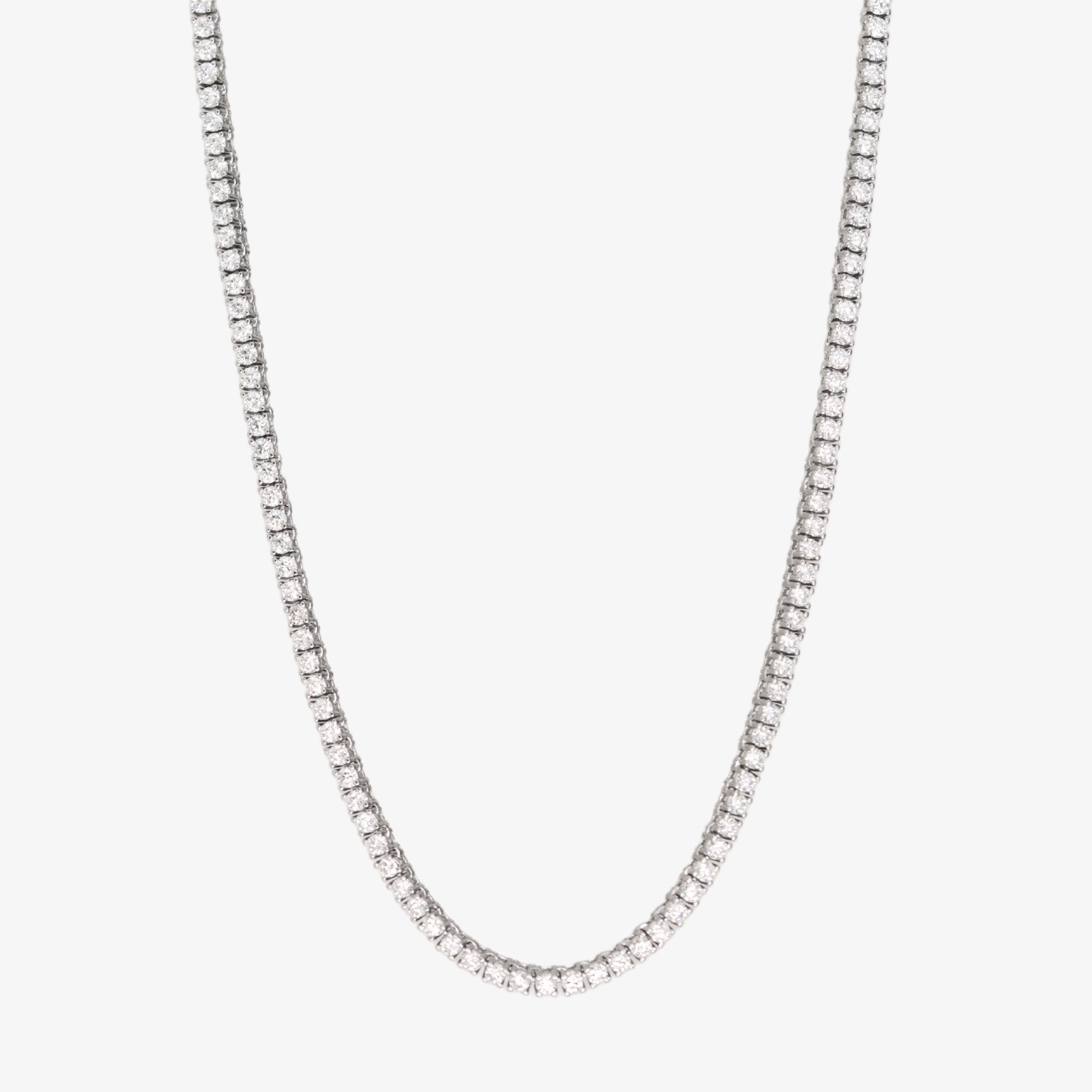 Moissanite 2MM Tennis Chain CRNCY