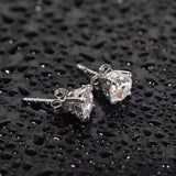 VVS Moissanite Solitaire Earrings CRNCY