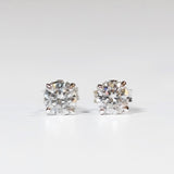 VVS Moissanite Solitaire Earrings CRNCY